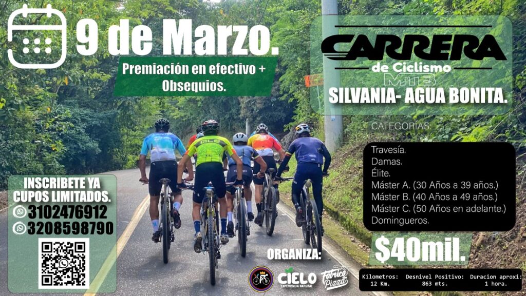 chequeos mtb silvania, ciclomontañismo en silvania, mtb en cundinamarca