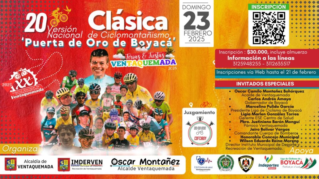 Clásica Ventaquemada, ciclomontañismo nacional