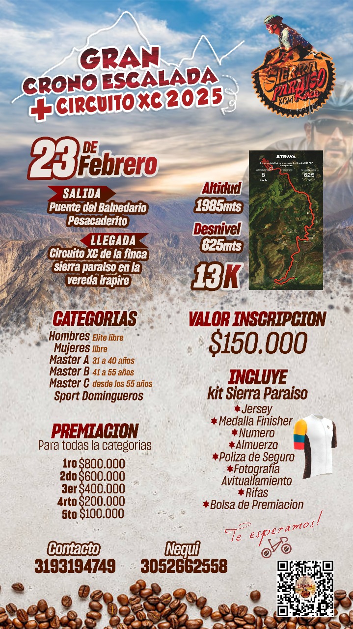 Sierra Paraíso Race, pescaderito santander, mtb santander,