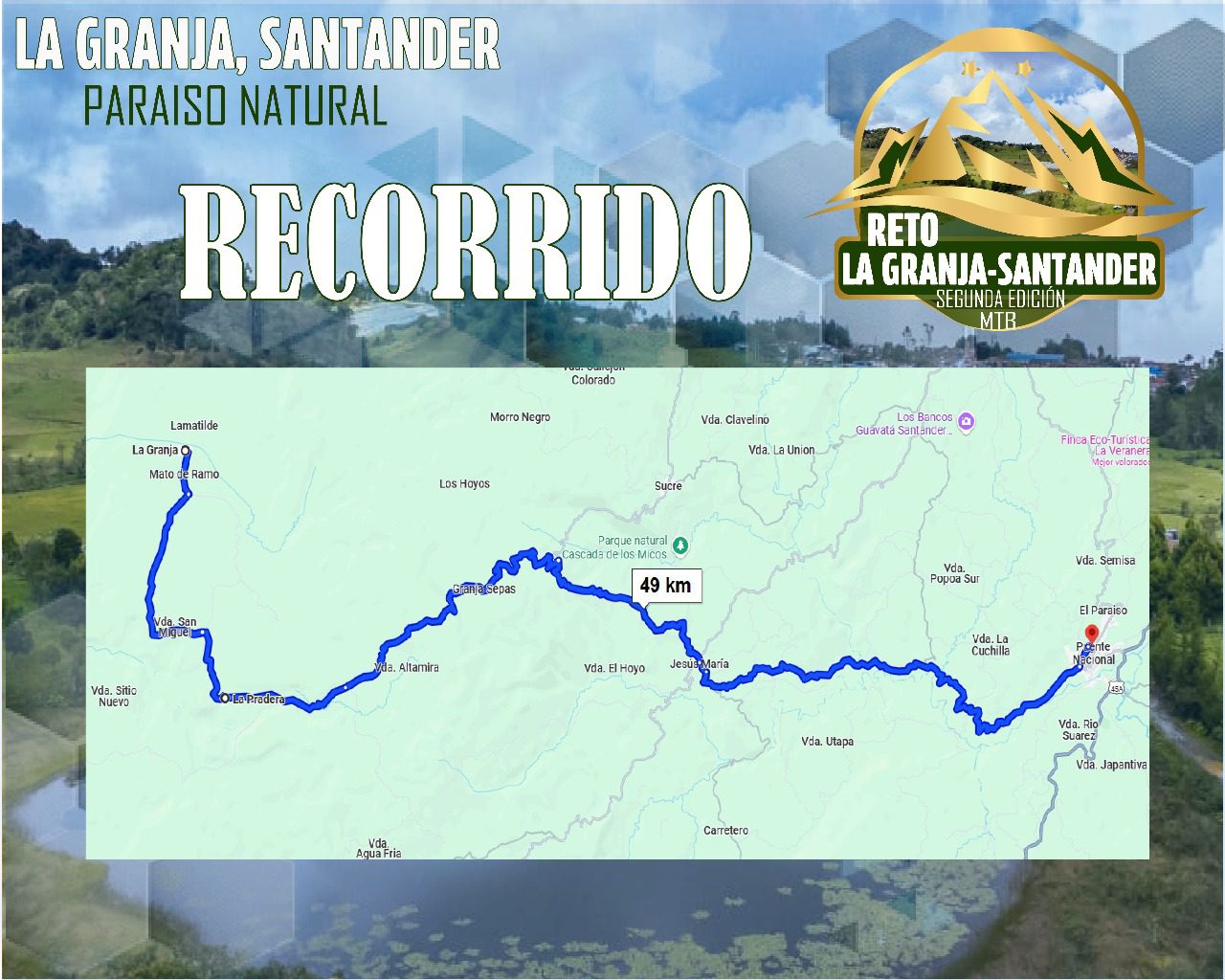 reto la granja Santander, mtb en Santander, reto la granja, carrera mtb en Santander,