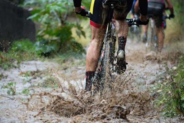 bicicleta en óptimas condiciones para temporada de lluvias
