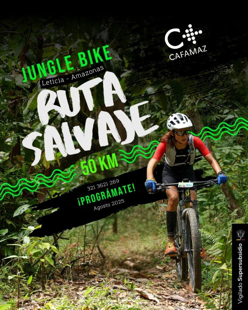 ruta salvaje del amazonas mtb, mtb en amazonas, mtb en leticia, mtb brasil